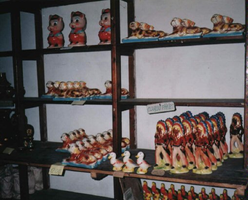 A representative sampling of what is to be found on the shelves at the local department store. Goods from outside of Cuba can only be found in the dollar stores.