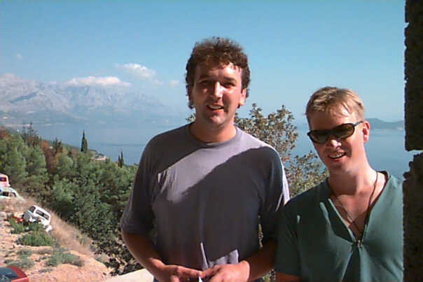 Antonio helps us hydrate