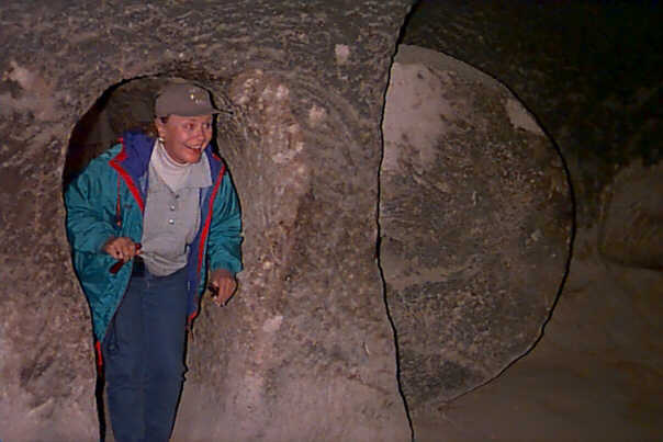 Rolling stone doors?!