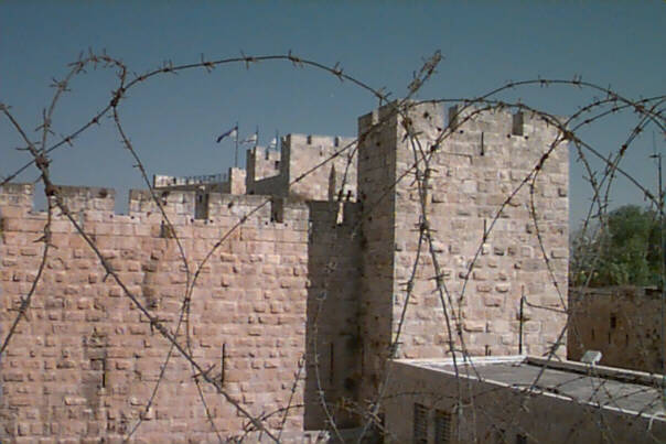 Jerusalem welcome mat