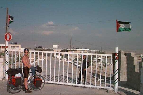 Entering Palestinian administrated Jericho