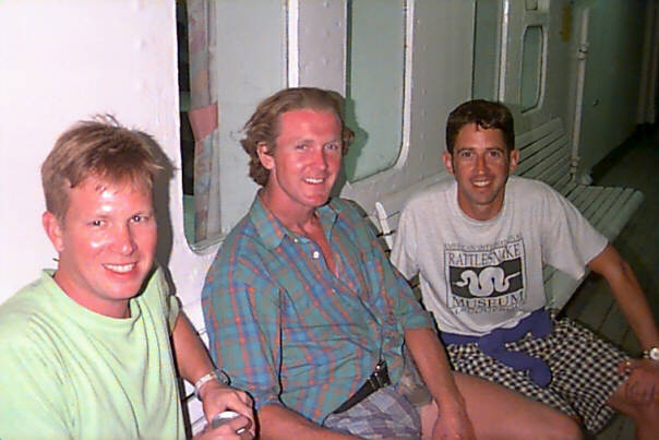 With Declan on the Nissos Kypros