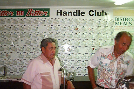 Glories of being on the road again Sunday night in Kaiaua