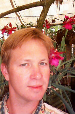 At the Orchid Garden Hot time in Rotorua