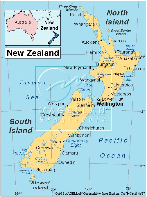 Route and Schedule - New Zealand