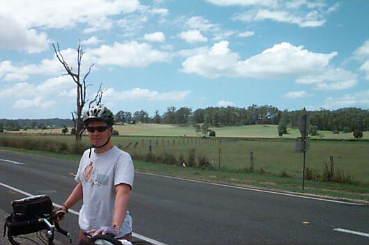 Andy and Tin Tin take a break