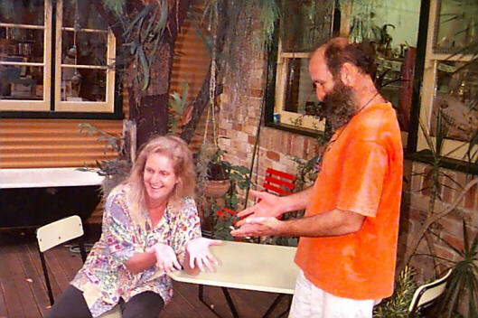 All dressed (almost) for the Comboyne Country Show Frith and Alan get digital