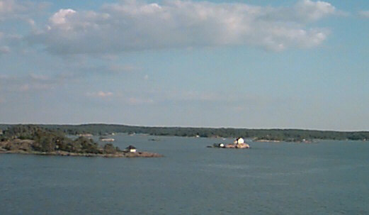 Finnish family on an Aland outing