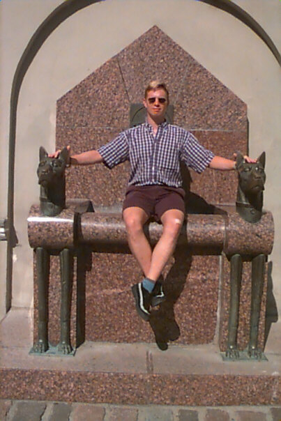 Another intellectual discussion with one of
                our Russian friends