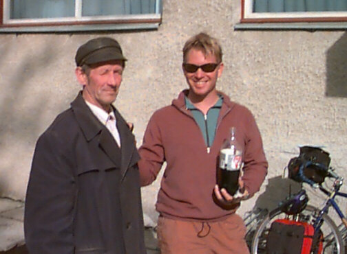 Another intellectual discussion with one of
                our Russian friends