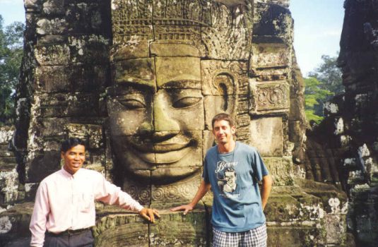 Bonat shows us the Bayon Ta Promh being swallowed by trees