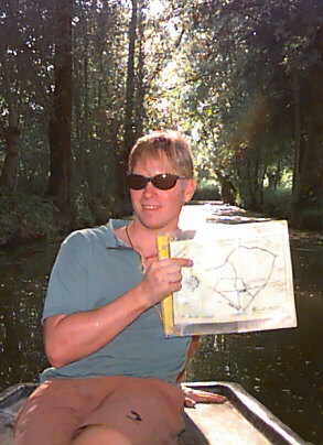 lost with a map in the Green Venice