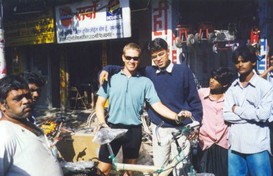 Trying out an Indian superbike in Jalgaon