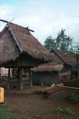 Traditional North Lombok rice barn