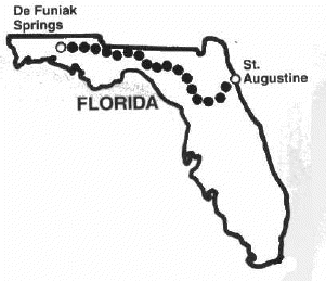 Florida route map