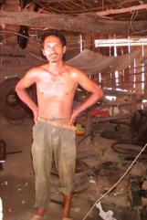 Domicile and tire repair shop