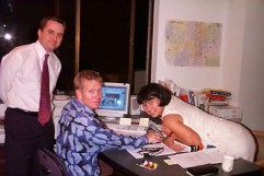 Shanghai sweatshop: with Nicolas and Yong