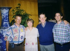 Jack and Leslie on their way to Hong Kong